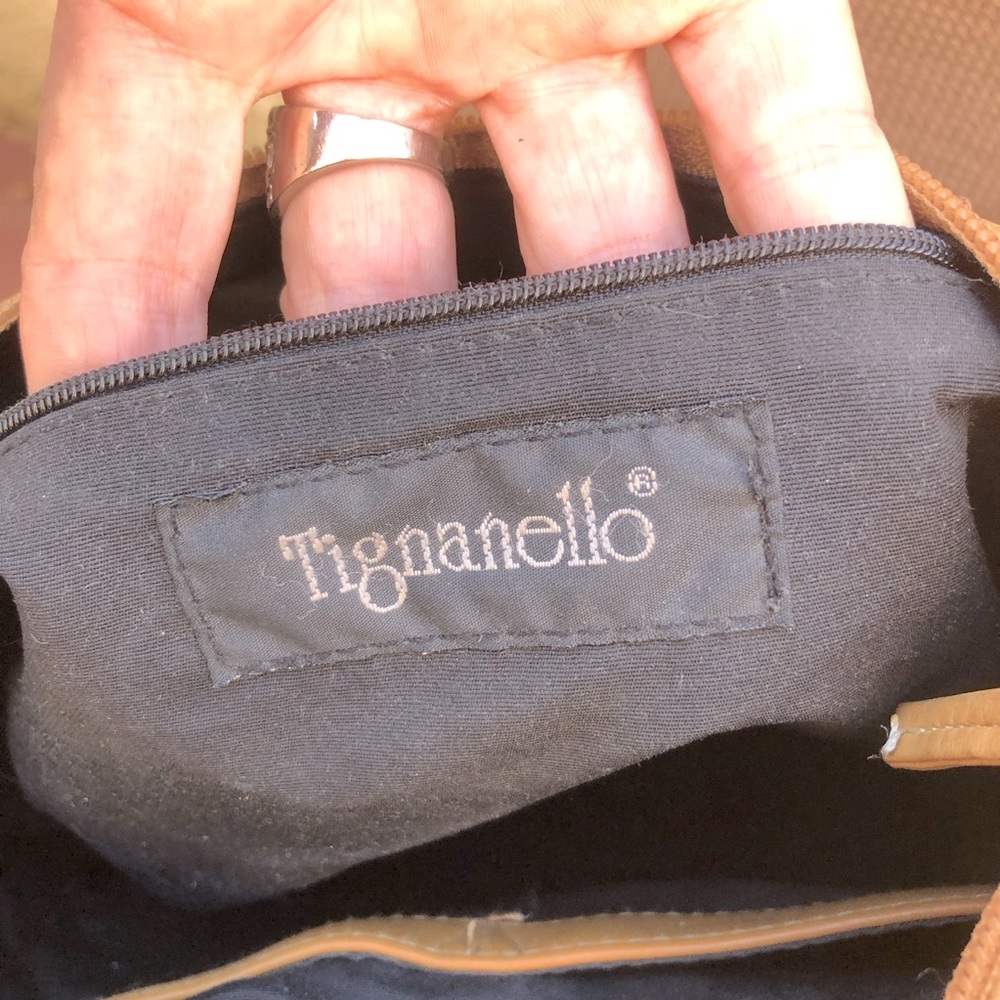 Tignanello Leather Shoulder Bag - Picture 6 of 10